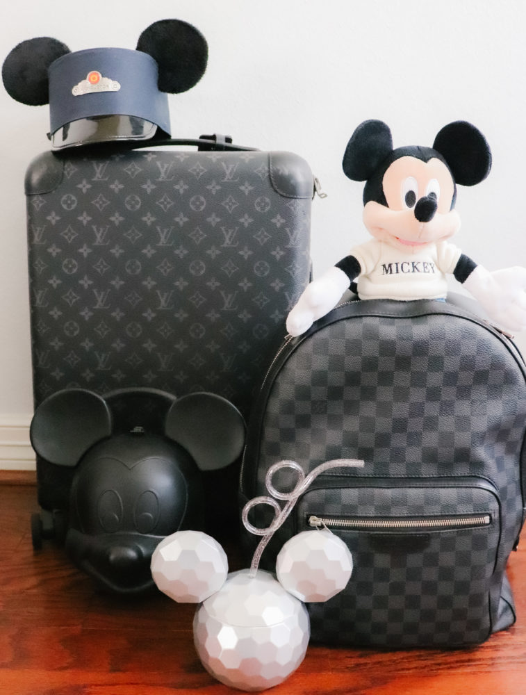 Louis Vuitton, how to pack for Disneyland, Mickey Mouse